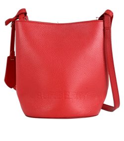 Small Lorne Bucket, Leather, Red, MIE, DB, 2*